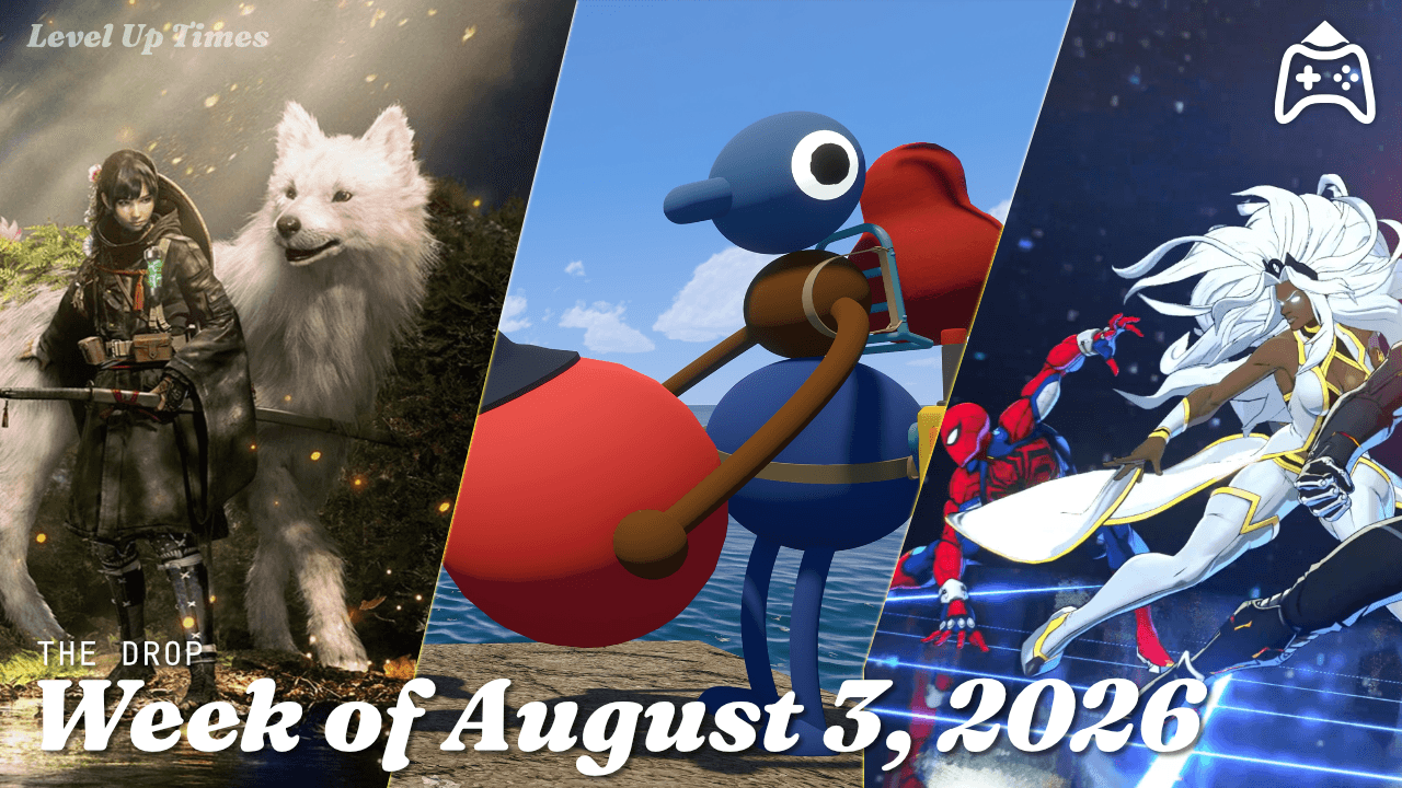 The Drop cover for the week of August 3, 2026 featuring Beast of Reincarnation, Big Walk, and Marvel Tokon: Fighting Souls